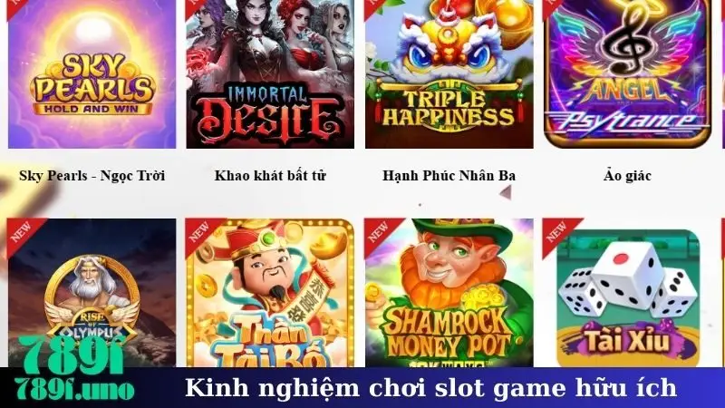 Kinh nghiệm chơi slot game hữu ích