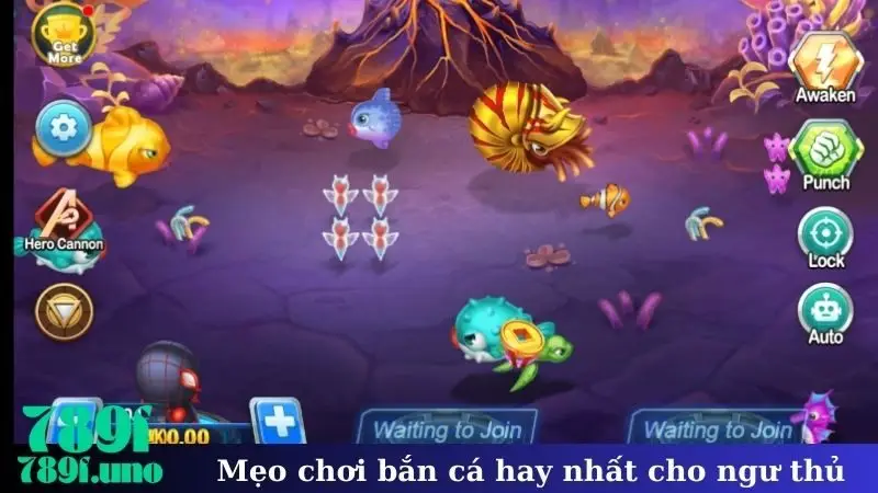 Mẹo chơi bắn cá 789F hay nhất cho ngư thủ