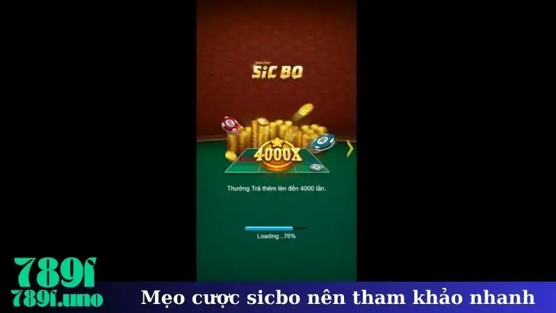 Mẹo cược sicbo nên tham khảo nhanh
