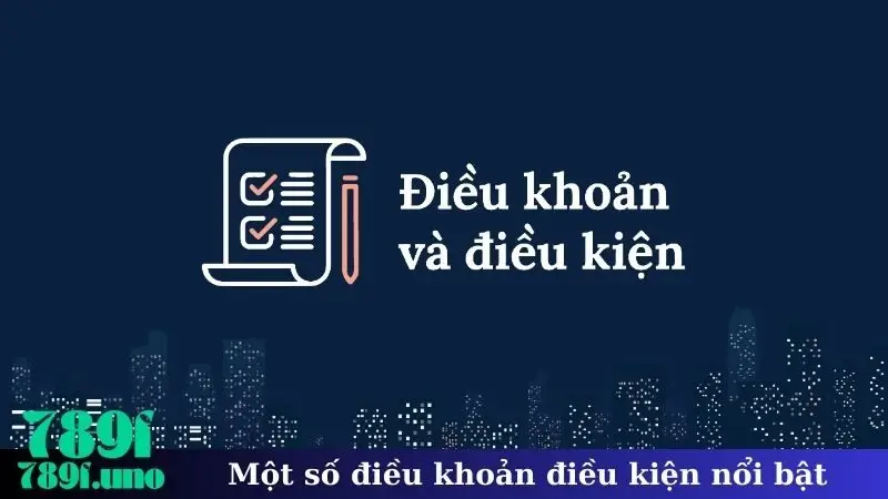Một số điều khoản điều kiện nổi bật