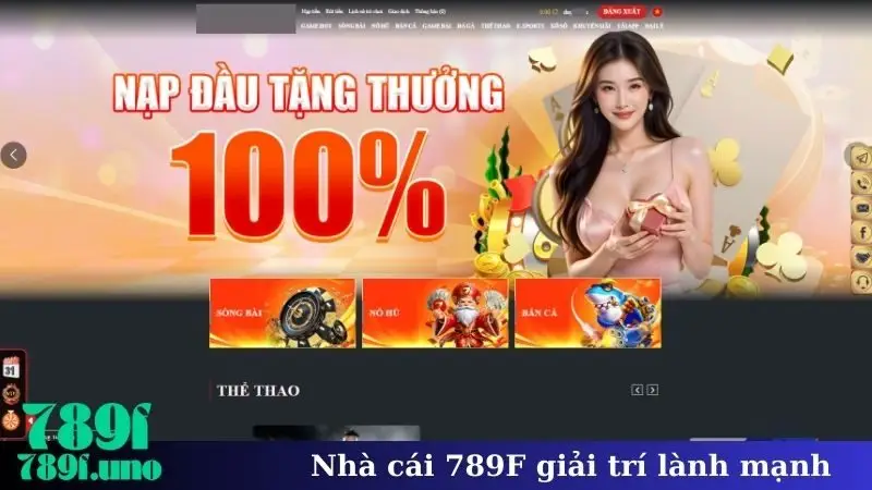 Nhà cái 789F giải trí lành mạnh
